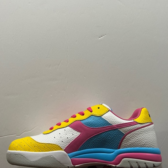 Diadora x DJ Luian, Maverick, Blue, White, Yellow & Pink - Picture 12 of 15